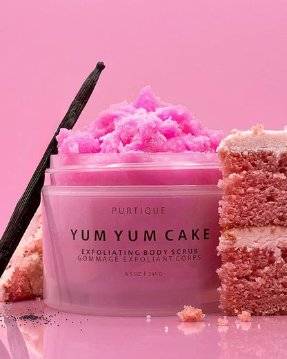 Exfoliating Body Scrub Yum Yum Cake