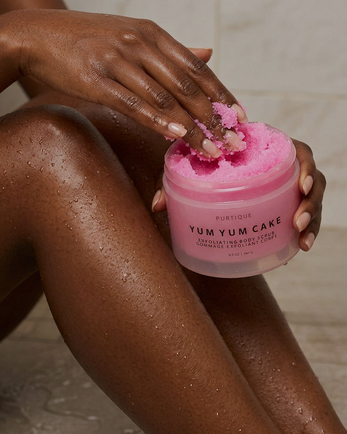 Exfoliating Body Scrub Yum Yum Cake